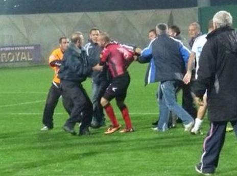 הבלאגן בסיום המשחק בין קטמון ליבנה