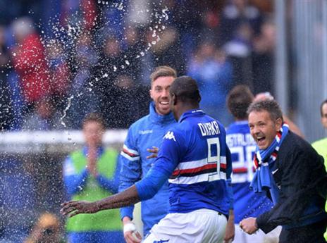 רב שערים מרתק. מיכאילוביץ' חוגג (GETTYIMAGES)