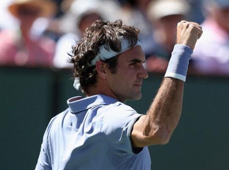 נצחון 11 ברציפות. פדרר (GETTYIMAGES)