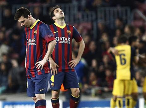 פספוס של ברצלונה (gettyimages)