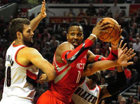 דרמה גדולה בין יוסטון לפורטלנד (gettyimages)