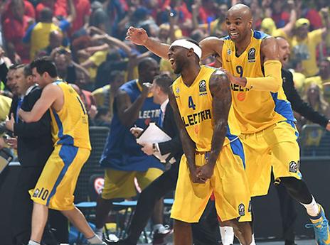 סל ניצחון ענק מול צסק"א, וזה אפילו לא היה השיא (gettyimages)