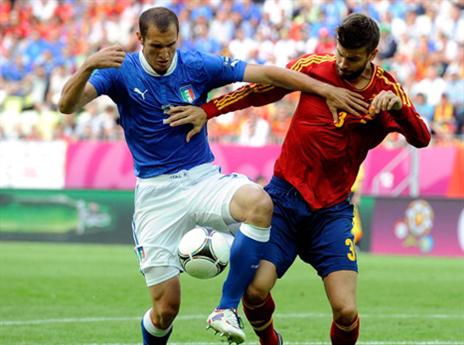 עדיף מגנים על בלמים. פיקה וקייליני (gettyimages)
