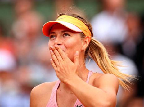 חולמת על זכיה שניה בצרפת. שראפובה (gettyimages)