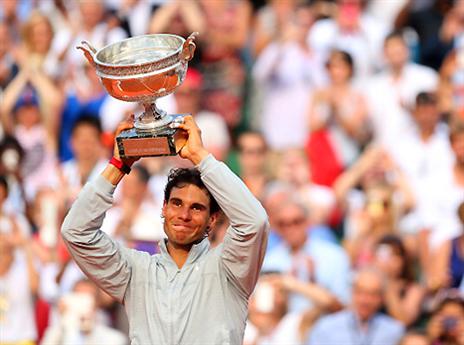 נדאל. גביע תשיעי בפאריס (gettyimages)