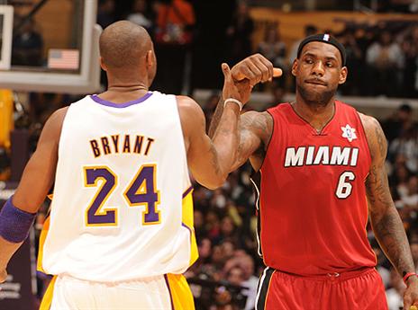 שיתוף פעולה אלוהי. לברון וקובי ביחד? (gettyimages)