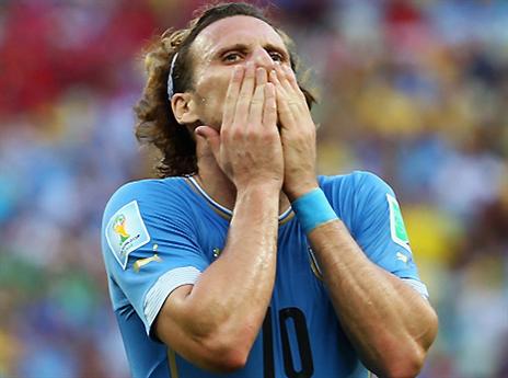 שוב אורוגוואי לא ניצחה במשחק הראשון. פורלאן (gettyimages)