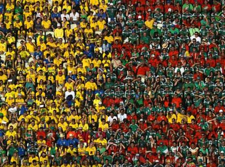 והאוהדים נפרדו כידידים (GETTYIMAGES)