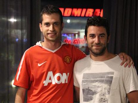 שי "גאבור" צור (משמאל). ניצח בטורניר צד