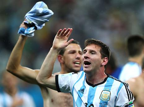 אך מסי יפגוש את גרמניה (GETTYIMAGES)