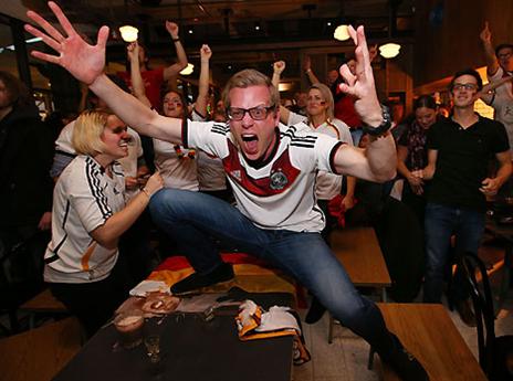 הם, לעומת זאת, לא יפסיקו לשמוח (GETTYIMAGES)