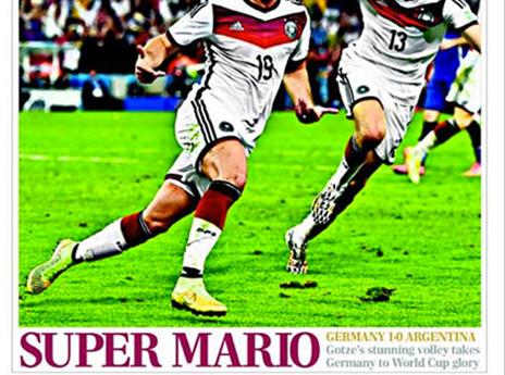 כן, גם ב"טלגרף"