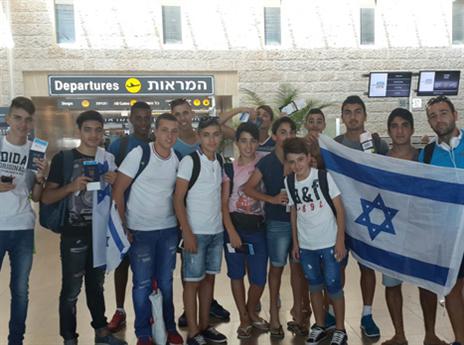 יראו ניצחון מפתיע? ילדי נתיבות (צילום: באדיבות החברה למתנ"סים)