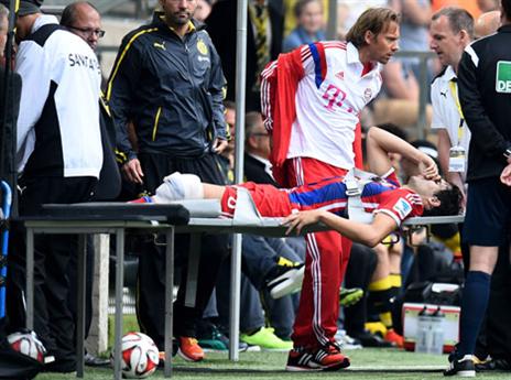 חאבי מרטינס מפונה (GETTYIMAGES)