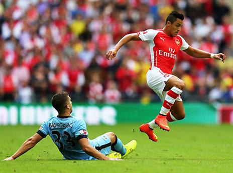 ארסנל סוף סוף בזבזה כמו מועמדת  (GETTYIMAGES)