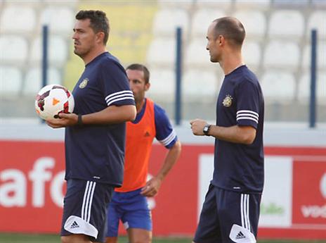 ומה הוא יאמר? אוסקר (צילום: האתר הרשמי של מכבי ת"א)