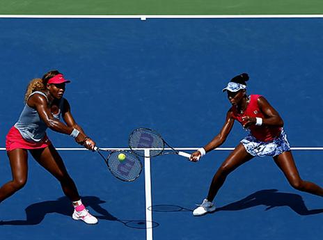 האחיות וויליאמס אכזבו את הקהל הביתי (GETTYIMAGES)