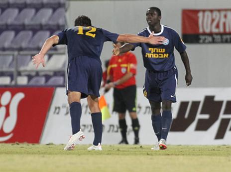 עם שצ'פוביץ' בעכו. אחד בצ'מפיונס, השני בסלטיק