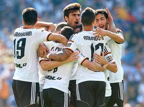 משחק ענק שלהם. שחקני ולנסיה