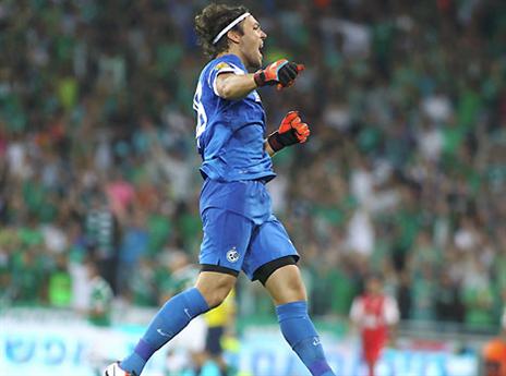 נמצא עם הנבחרת. סטויקוביץ' (צילום: אלן שיבר)