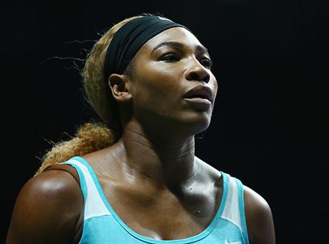 סרינה כמעט ולא מפסידה "על האפס". הפעם כן (gettyimages)