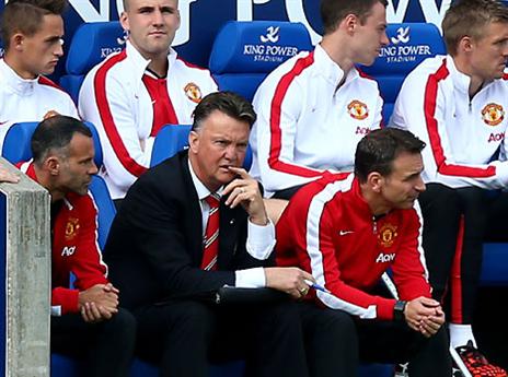 אין לו הגנה. ואן חאל (gettyimages)