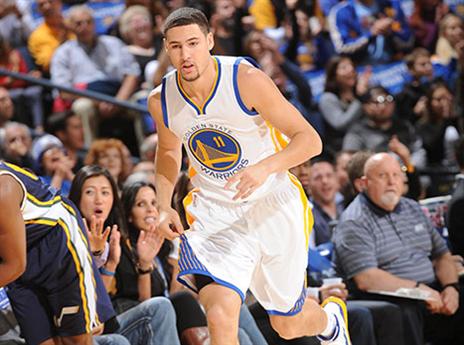 תומפסון. הווריירס נותרו חמים (Getty)