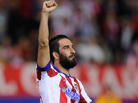 ארדה טוראן כבש במשחק הראשון (gettyimages)