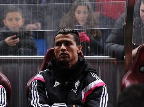 כריסטיאנו, פתח על הספסל (gettyimages)