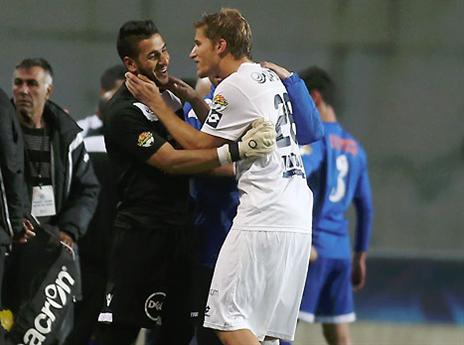 גביש מברך את ניצן (אלן שיבר)