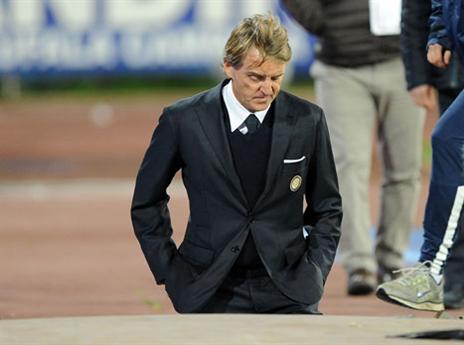 עוד אכזבה למנצ'יני (GETTYIMAGES)