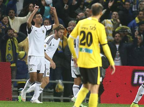 כמעט היה חתום על שער ניצחון (צילום: אלן שיבר)