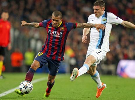 סיטי מתכוננת לעוד מפגש מול בארסה (gettyimages)