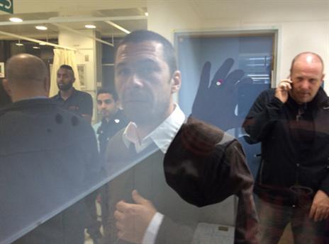 גם גיא לוי הגיע לבית החולים