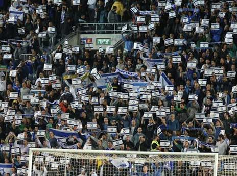 טדי נצבע כולו בכחול לבן (אלן שיבר)