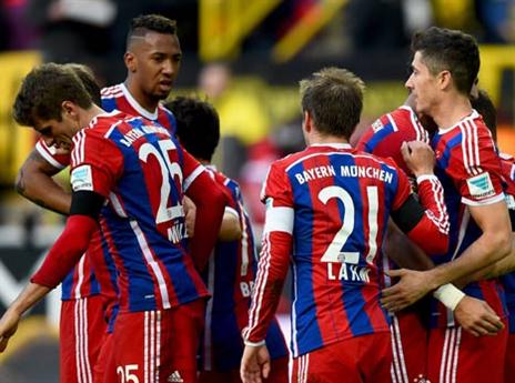 למרות הגישה ההגנתית, באיירן חגגה (getty)