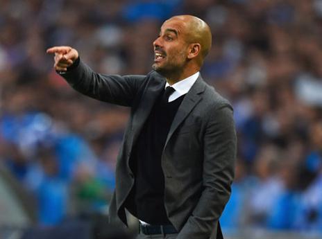 גוארדיולה. נראה אבוד על הקווים (Getty)