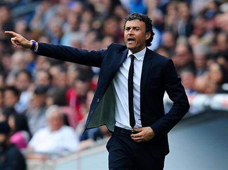 עדיין לא חוגג. לואיס אנריקה (GETTYIMAGES)