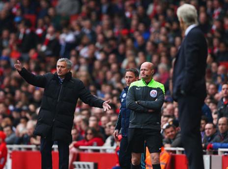 גם הפעם ונגר לא ניצח את מוריניו (GETTYIMAGES)