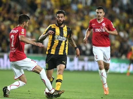 חנן ממן. זכה לתמיכה מהאוהדים (אלן שיבר)