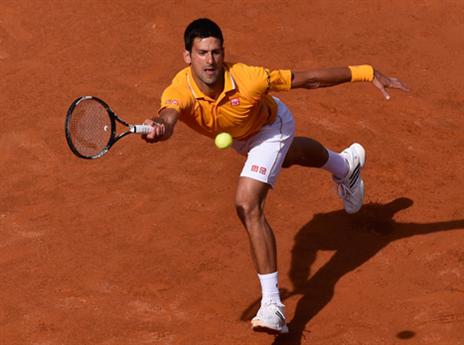 יציאה נקייה לדרך. ג'וקוביץ' (GETTYIMAGES)