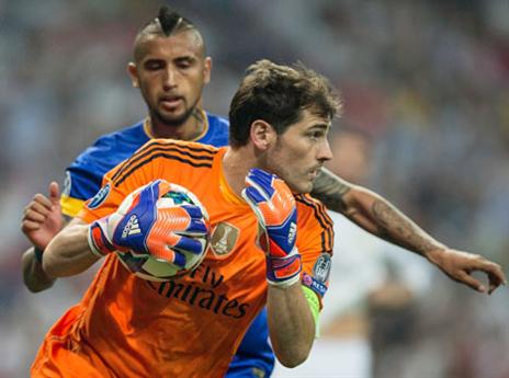 קסיאס, החזיק את ריאל בתמונה (GETTYIMAGES)