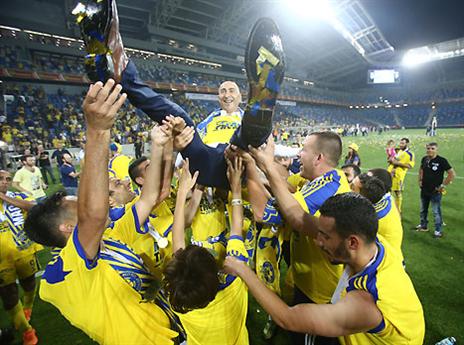 רצה וקיבל. פאקו חוגג את הרגע הזה (אלן שיבר)