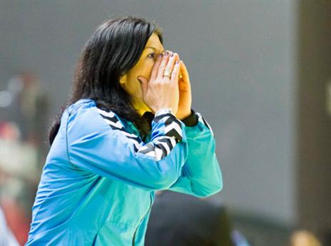 פרידמן, עושה היסטוריה (צילום: יועד כהן, איגוד הכדוריד)