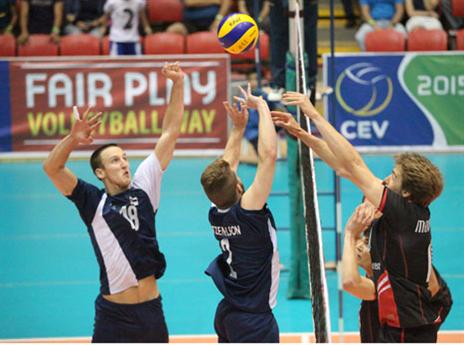 היעד הבא: מקדוניה (צילום: דייויד סילברמן, איגוד הכדורעף)