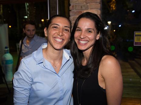 לירון כהן עם אורטל אורן (עודד קרני, ליגת אתנה ווינר נשים)