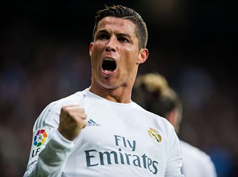 לפחות הפעם הוא הצליח להקדים את מסי (getty)