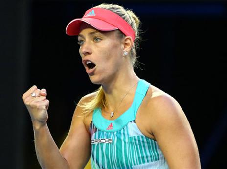 קרבר הציגה קור רוח דווקא בפתיחה (GETTY)