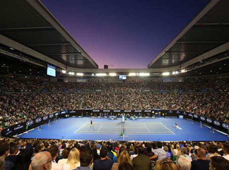 מלא מפה לפה במגרש המרכזי במלבורן (Getty)