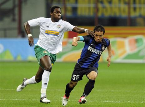 קאווה במדי ואסלוי מול אינטר (Getty)